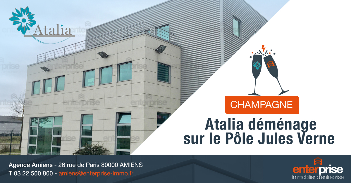 Implantation d’Atalia dans ses nouveaux locaux