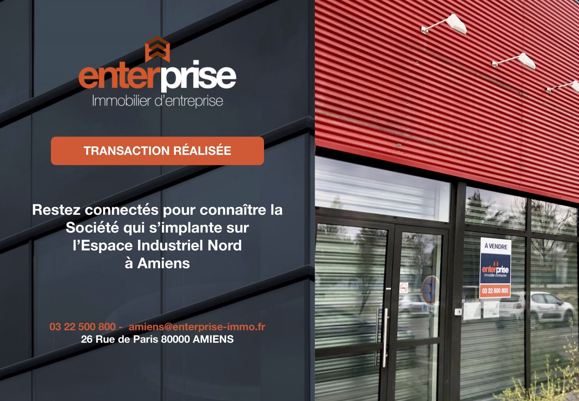 ENTERPRISE Immobilier d'Entreprise installe ...