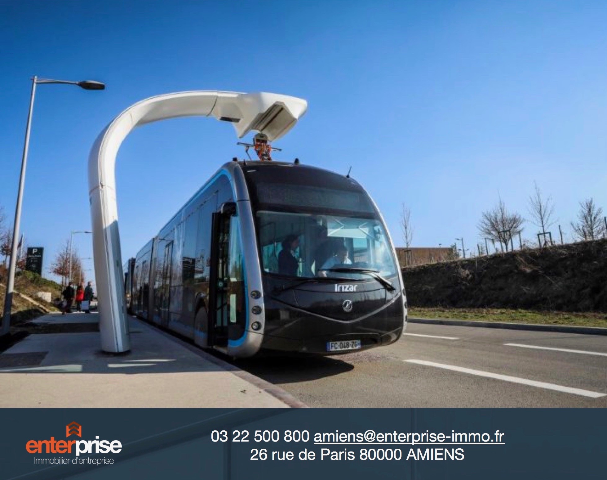 Amiens inaugure son BHNS : Némo, son réseau de lignes de bus électriques