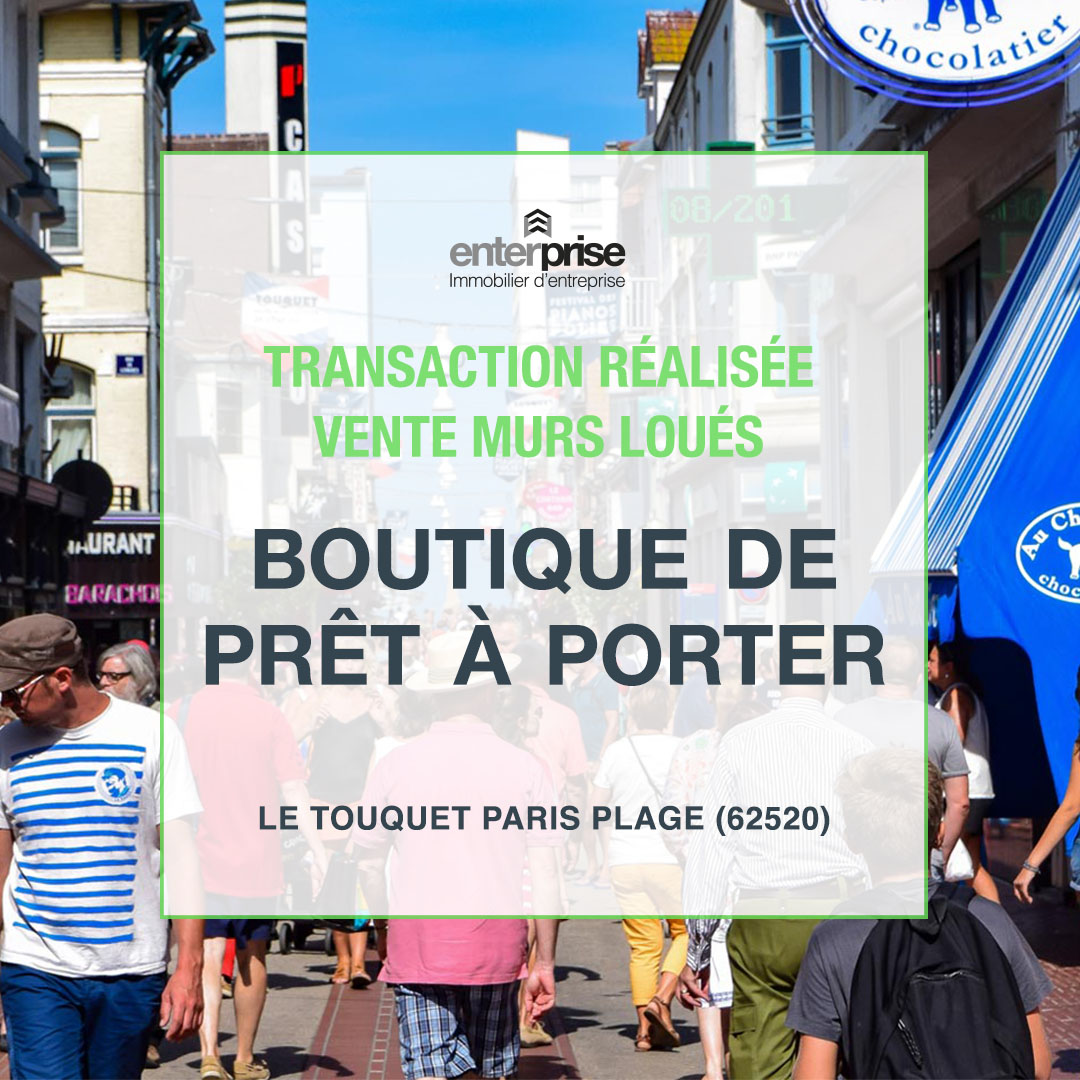 Transaction réalisée par ENTERPRISE IMMO
