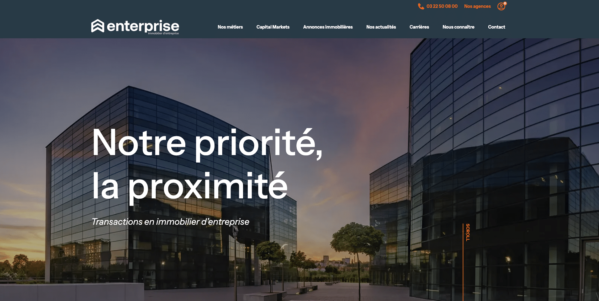 Nouveau site ENTERPRISE France
